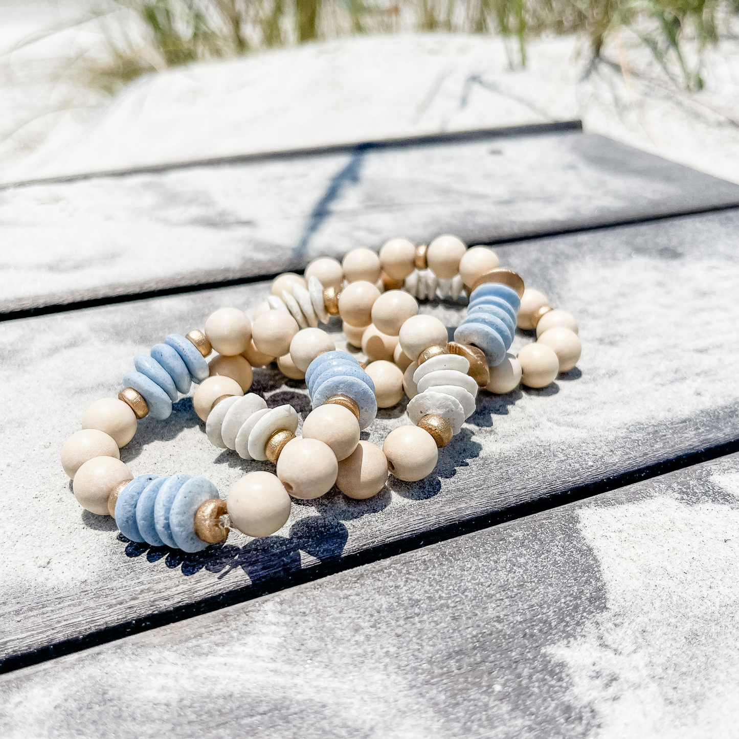 Sand + Sea (White Disk)