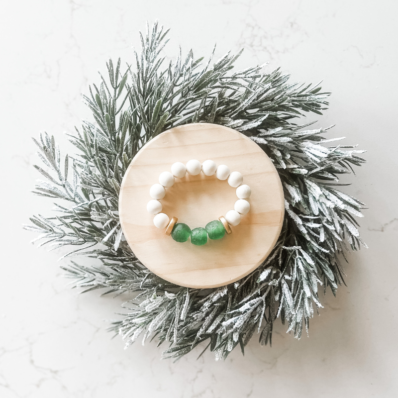 Christmas Recycled Glass