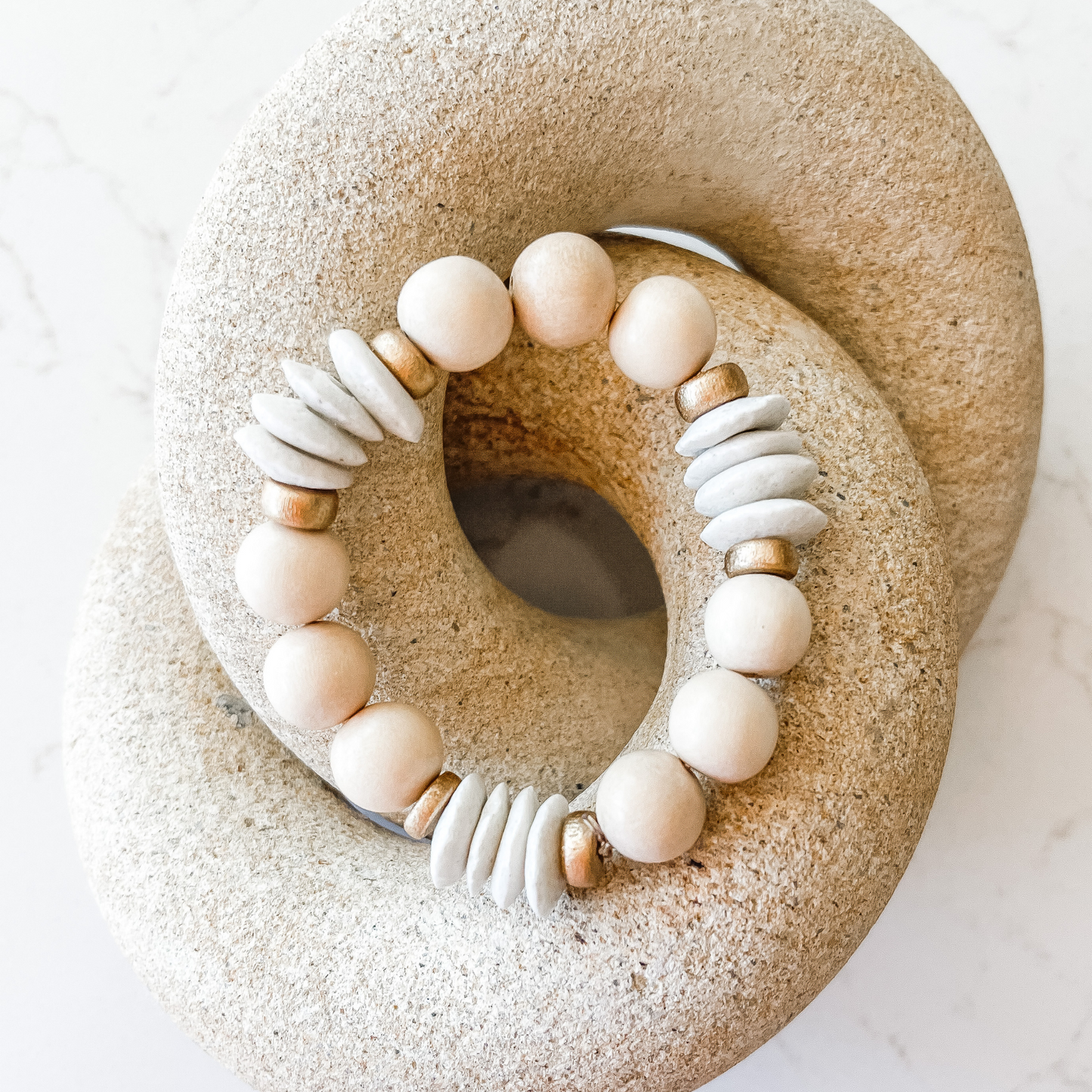 Sand + Sea (White Disk)