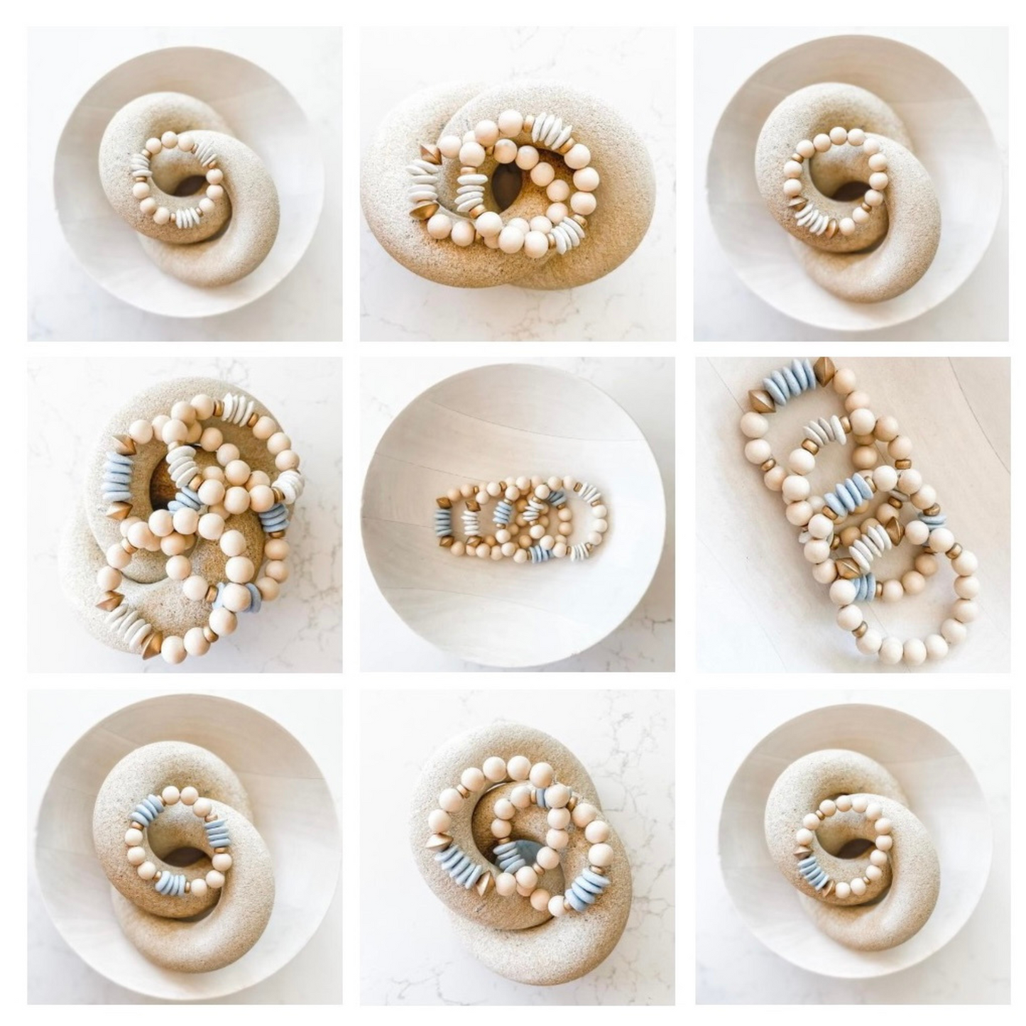 Sand + Sea (White Disk)